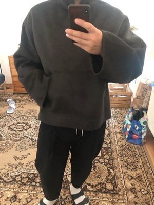 Acne Studios Hoodie Wolle Alpaka schwarz L NEU