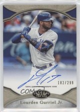 2020 Topps Tier One Prime Performers /299 Lourdes Gurriel Jr #PPA-LGU Auto 0a4s