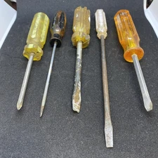 Set Of 5 Screwdrivers