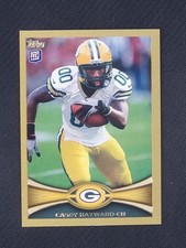 CASEY HAYWARD  2012 TOPPS GOLD PARALLEL ROOKIE CARD# 179  /2012. rookie card picture