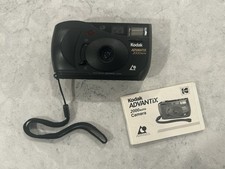 Kodak Advantix Auto APS Film Camera Point  Shoot w/ Wrist Strap  Manual Works