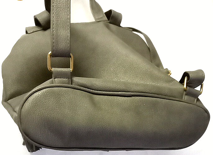 Rampage Backpack Gray Flap Draw String Magnetic S… - image 10