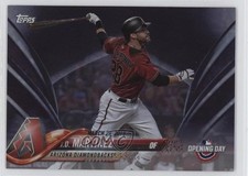 2018 Topps Opening Day Rainbow Purple Foil JD Martinez #10 my8