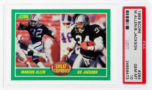 1989 Bo Jackson, Marcus Allen #284
