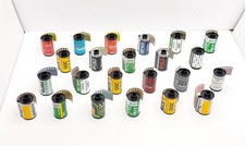 Mixed lot of 23 rolls 35mm film - some rare
