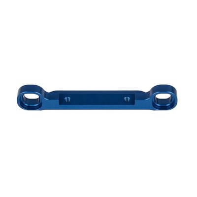 Team Associated RC8B4.1 Upper Link Mount, angled, blue aluminum / AE81647