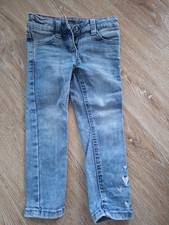 Jeans S.Oliver Gr. 92 hellblau silberne Herzc...