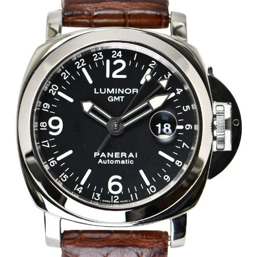 Panerai — PANERAI  -  Luminor GMT Central Seconds in Stainless Steel