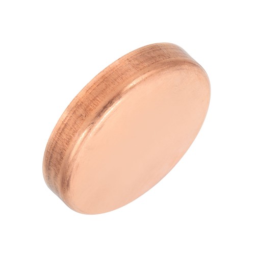3-1/8 Inch ID Copper Pipe End Cap, Copper Fitting Cap Sweat Plug Connection