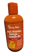Zesty Paws Wild alaskan omega salmon oil - for dogs cats - 8oz