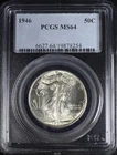 1946 WALKING LIBERTY HALF DOLLAR 50C PCGS MS64 (PQ216)