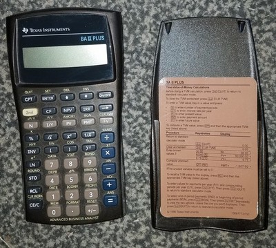 texas instruments ba ii plus