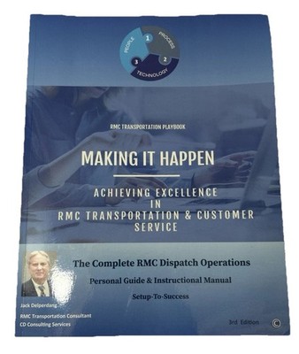 Making It Happen Jack Delperdang RMC Ready Mix Concrete Dispatch  3rd Ed Signed