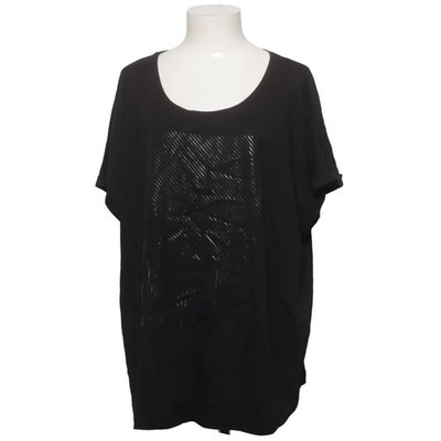 Liberty Woman, Top, Größe: 3XL, Schwarz, Baumwolle/Modal, Print, Damen #pns