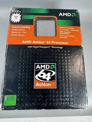 AMD Athlon 64 3000+ Socket 754 CPU ADA3000AEP4AR en caja sin probar Foto 1 de 4