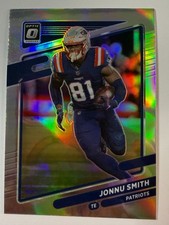 2021 Donruss Optic Silver Holo Prizm Jonnu Smith #65 New England Patriots