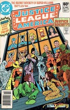 Justice League of America #195 (Newsstand) GD; DC | low grade - George Perez Jus