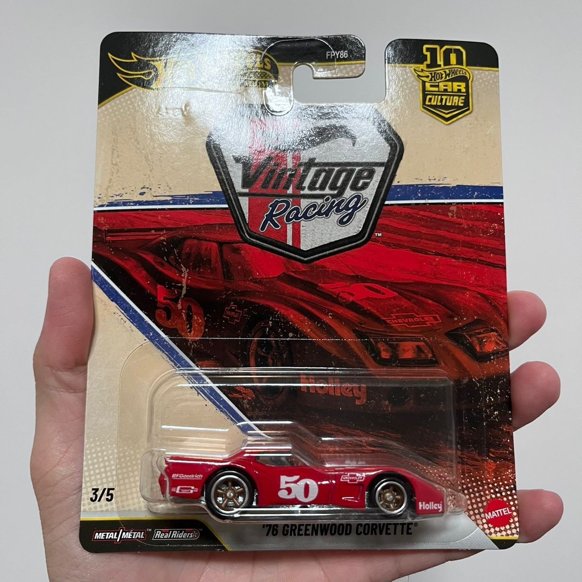 CHASE Hot Wheels 2026 Car Culture Vintage Racing Set of 6 Gold