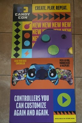 CANDY CON Wireless Controller Poster 48x24