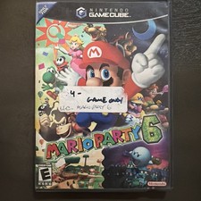 Mario Party 6 Nintendo GameCube No Manual TESTED 