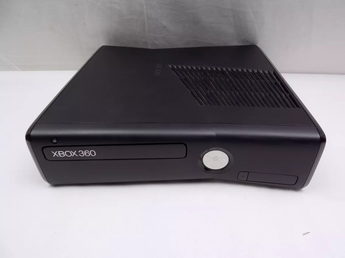 Xbox 360 Slim Black Wi-Fi Console 250gb + HDMI + Genuine Controller +  Kinect