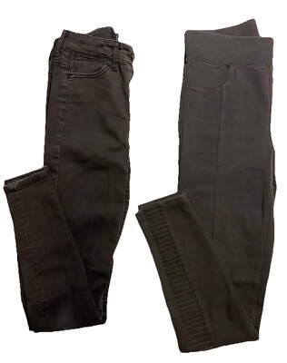 Girls Black Jeans Lot Of 2 Pairs American Eagle & CP, SZ S/P/CH