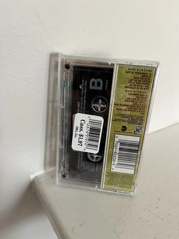 Sealed! Rare! Da Lench Mob Guerillas In Tha Mist Cassette Tape 1992 Rap OOP - Image 3 of 4