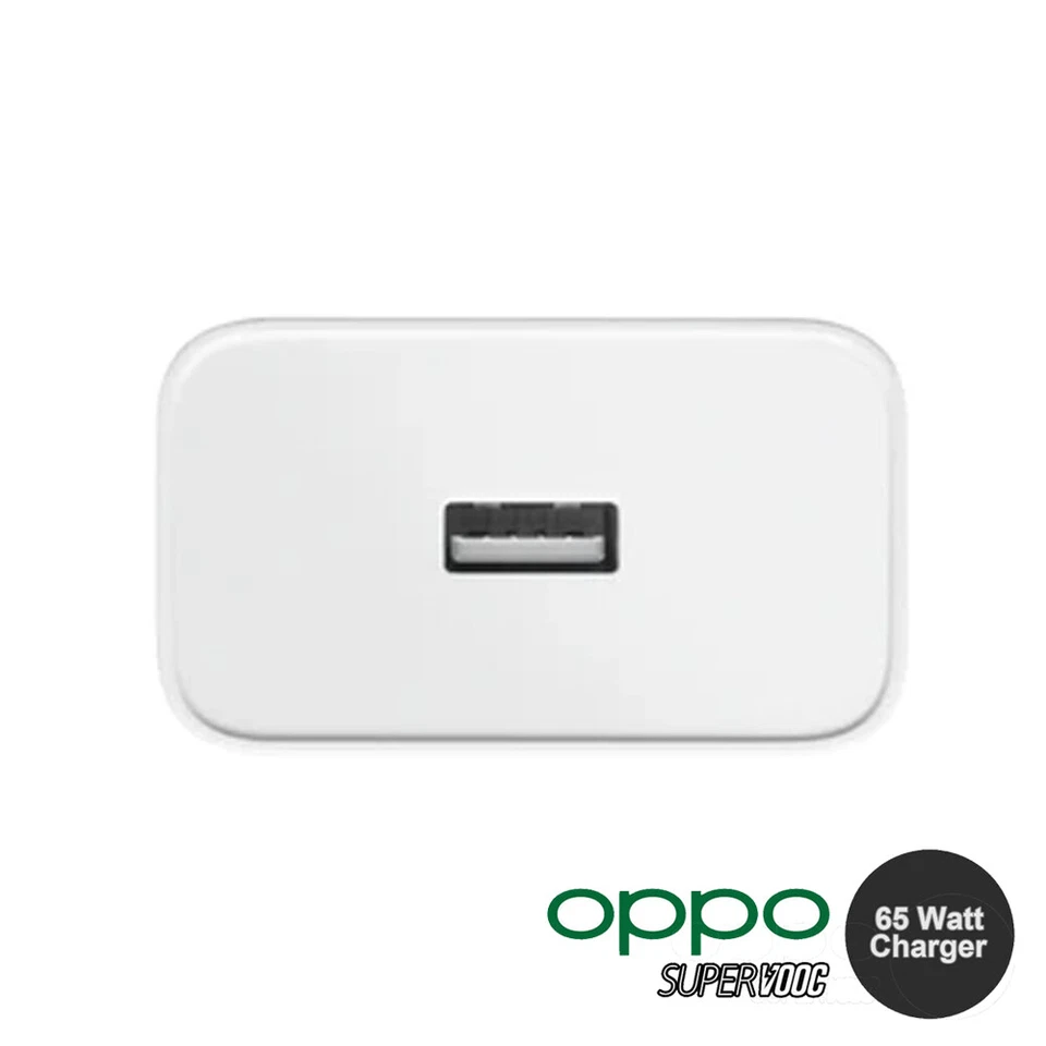 Genuine OPPO Charger 65W SUPERVOOC Fast UK Mains Plug Head Only - Image 3 of 4