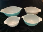 Vintage  - Pyrex "Homestead"  - Cinderella Style mixing bowl set