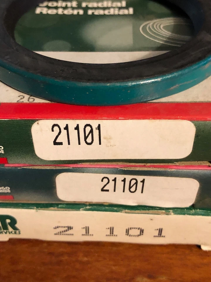 车轮密封 SKF 21101 吉普 CJ3 CJ5 国际收割机童子军 — 第 2/2 张图片