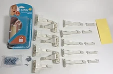 Cabinet and Drawer Latches 12 Latches Mixmatch With Extra Latches Safety 1st