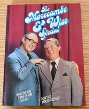 MORCAMBE & WISE-THE MORCAMBE & WISE SPECIAL- SIGNED x 2-1ST-1977-HB-VG-V RARE