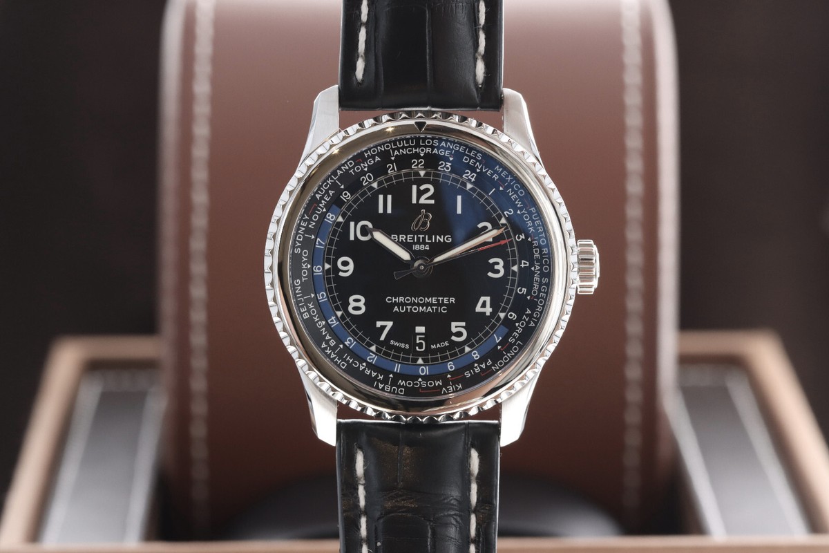 Breitling Aviator Navitimer B35 Unitime Automatic, Black Dial