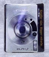Rare Canon Elph 2 Smaller Size. Bigger Miracle Flashlight