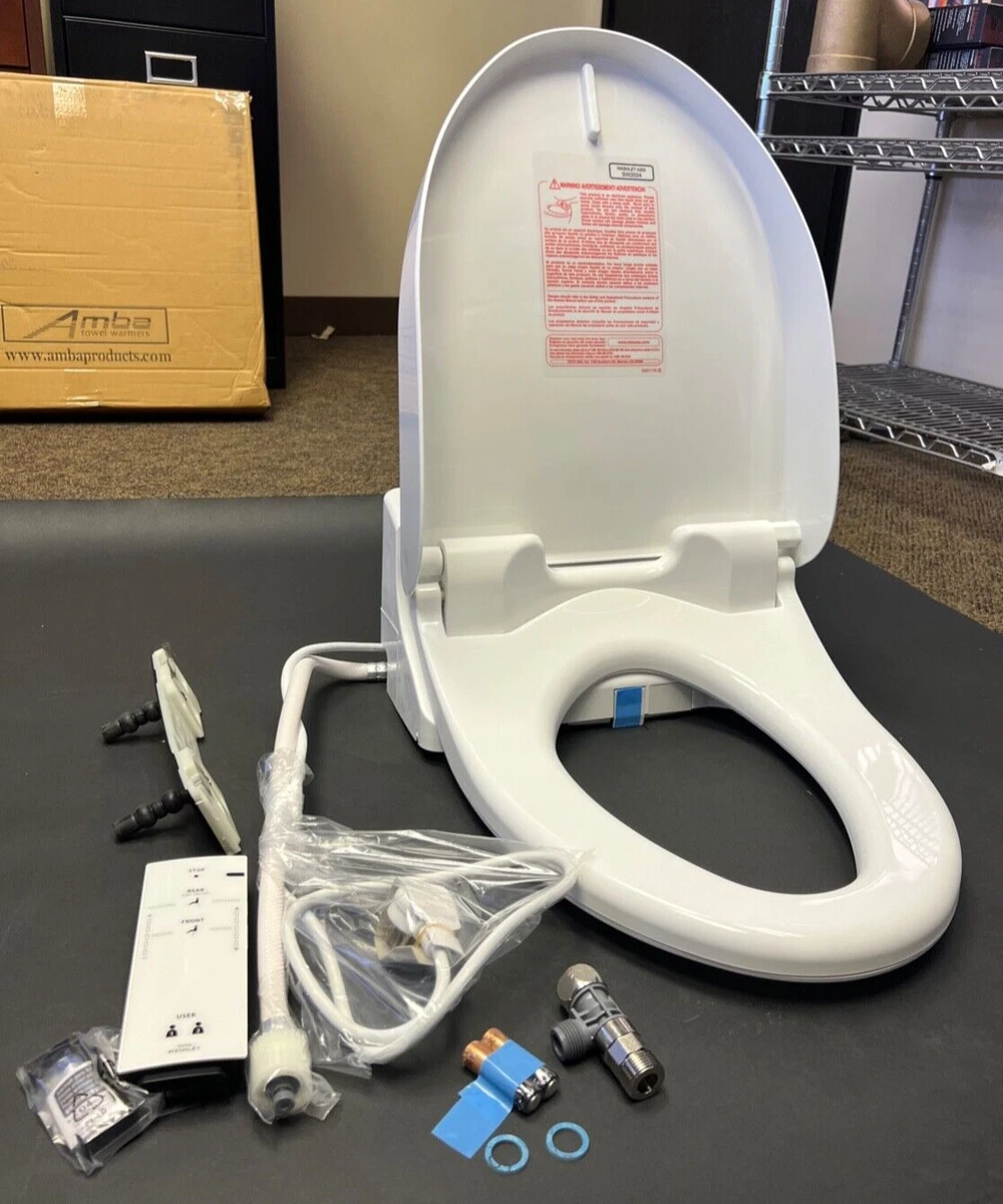 TOTO T1SW2024 White Automated Washlet Bidet Toilet Seat Elongated