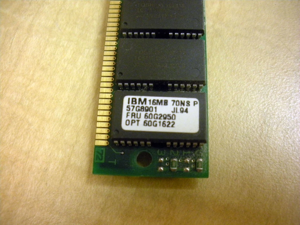 IBM 4011-701X 57G8901 60G2950 16MB (1x 16MB) Memory SIMM - Image 2 of 2