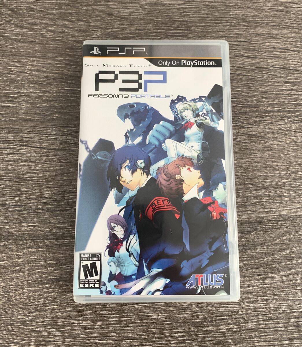 Persona 3 Portable SMT Shin Megami Tensei for PSP Used CIB Persona 3 Portable SMT Shin Megami Tensei for PSP Used CIB