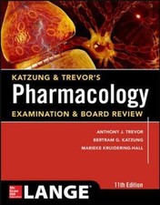Katzung & Trevor's Pharmacology Examination and Board Review,11th Edition