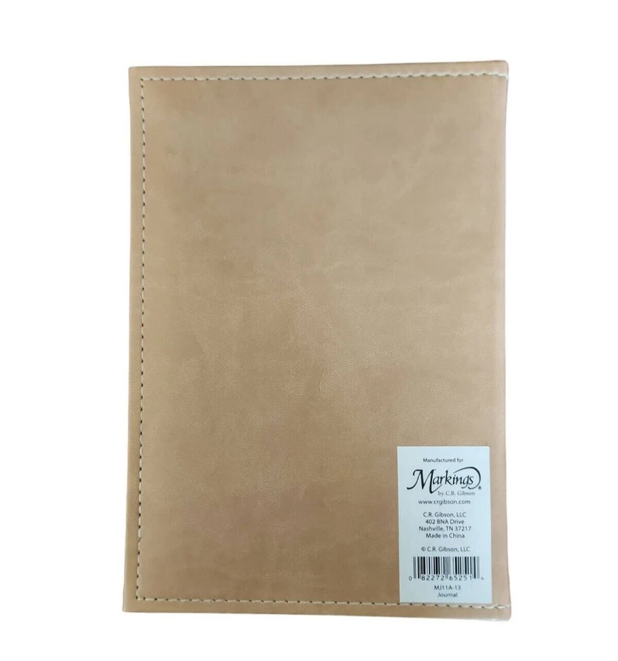 Journal-Think-Create-Record Notebook-Footprints Theme-See  Description - Image 3 of 4