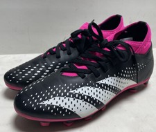 Adidas Predator Accuracy.4 FG Soccer Cleats Black Pink Size 5.5