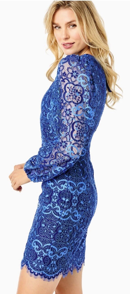 chinese dress ladies Women's Lilly Pulitzer Mila Lace Dress, Size 8 main image 1