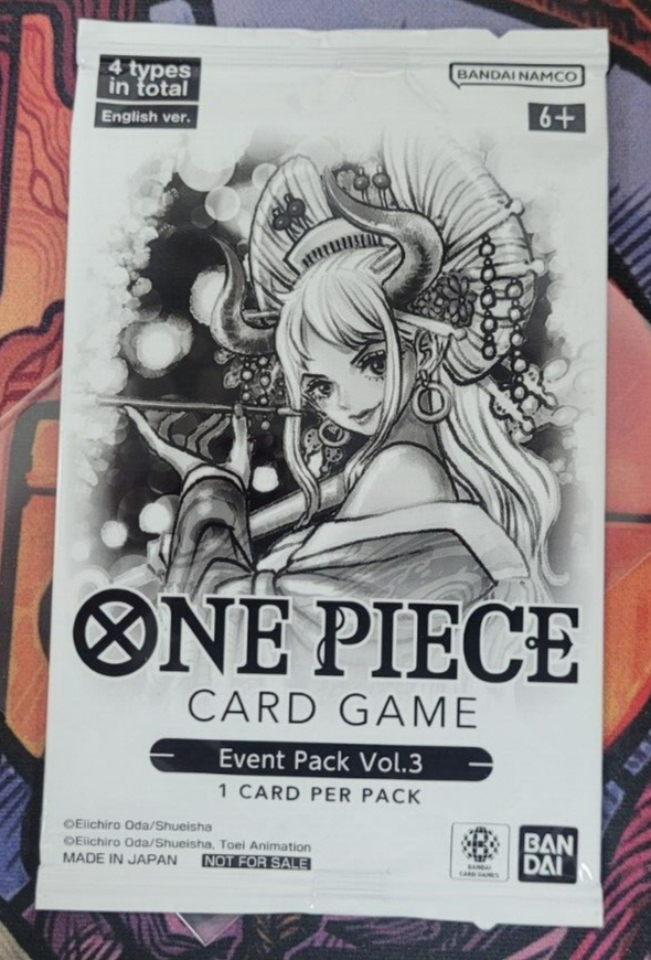 Event Pack Vol.3 Tournament Promo Card Sealed One Piece TCG