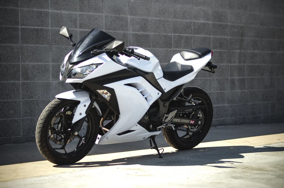 Unpainted Fairing Kit w/Tank Cover For Kawasaki Ninja 300 EX300 2013-2017 14 15 Foto 2 de 4