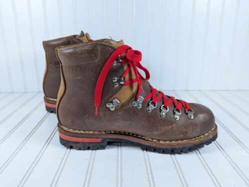 RAICHLE Allleder Norweger rahmengenähte Bergwanderschuhe Herren 11,5 nie getragen - Bild 3 von 8