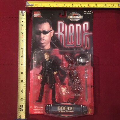 Marvel Comic Action Figure Collectors Edition Blade Deacon Frost   La Magra  