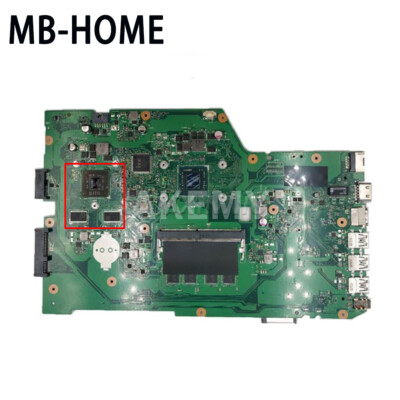 X751BP E1 E2 A6 A8 A9 CPU Mainboard For Asus X751YI X751Y K751BP Motherboard