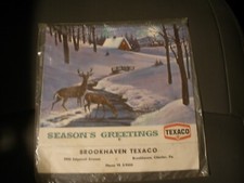 NEW 1967 Vintage Season's Greetings TEXACO Brookhaven Chester PA Calendar (R1)