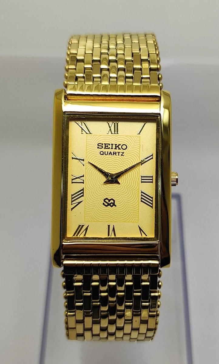 Gold plated wrist best sale watch