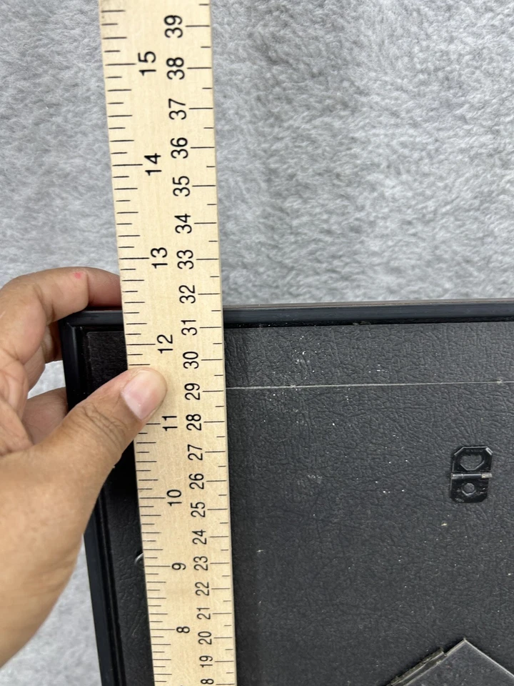 Marco de fotos de plástico marrón independiente 8x10 mate a 5x7 Foto 3 de 3