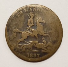 1837 Great Britain Token - Victoria to Hanover - Cumberland Jack - SKU-F5423